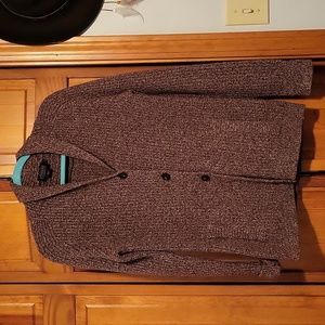 Pendleton women's brown wool sweater cardigan. No tags but brand new. Size small